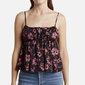 Floral Melrose and Market Tank Small